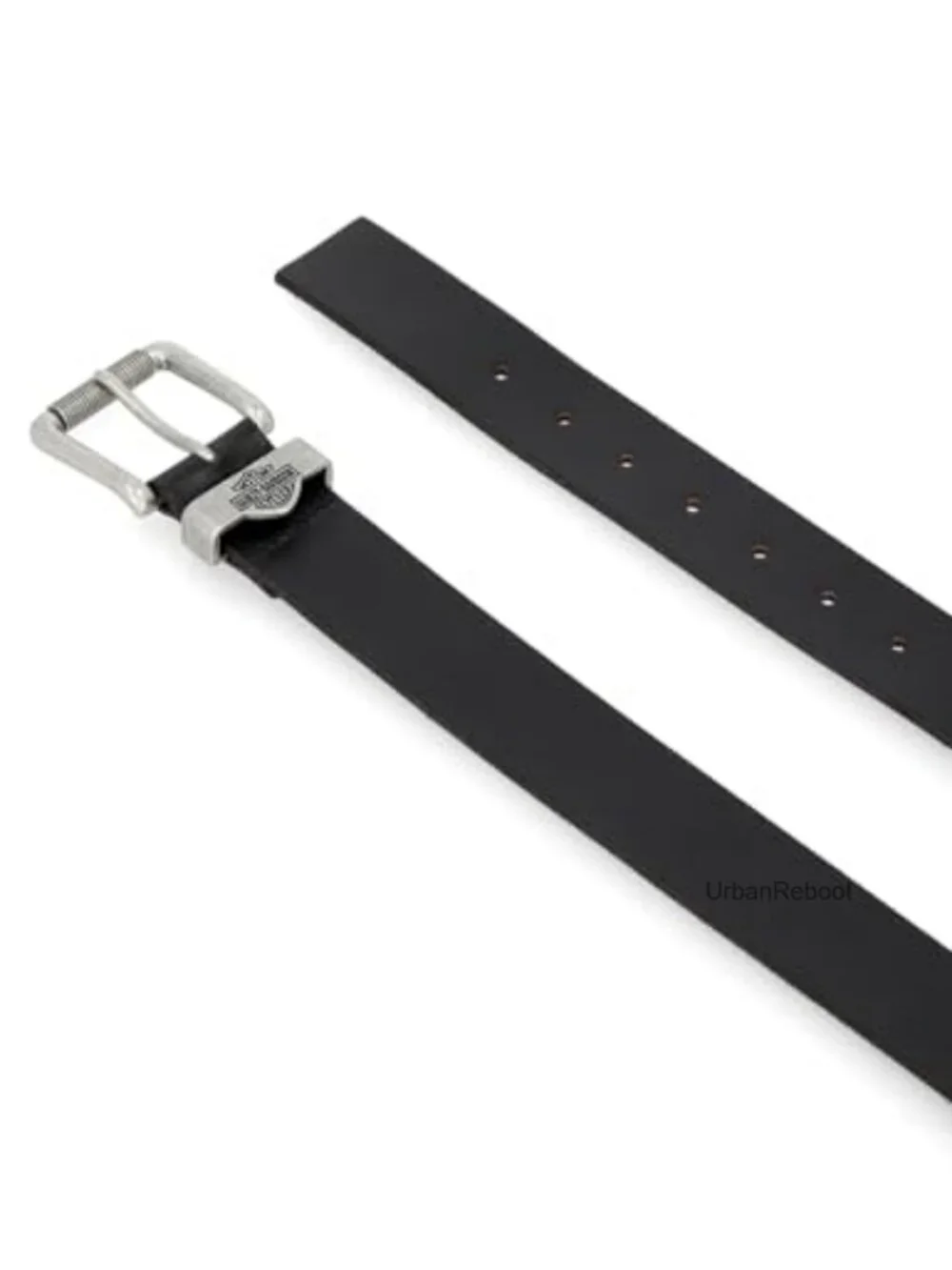 Genuine Leather 38mm Buckle Belt for Men, Classic Casual Everyday Belt
